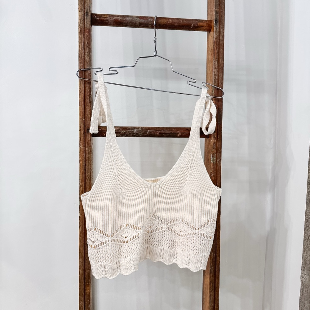 SOLD x NWT Saltwater Luxe Monni Sweater Tank - Picture 3 of 8